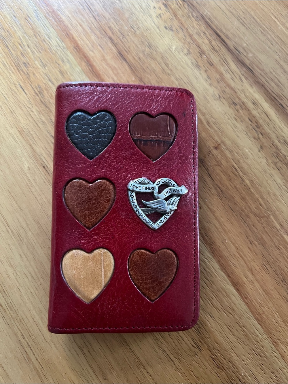 Vintage Brighton Red Wallet